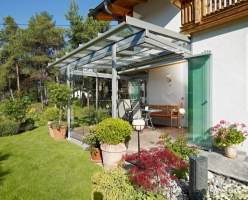 behrens hannover terrassenueberdachung glasdach 6 495x400 - Glasdach - Terrassenüberdachung mit Stil